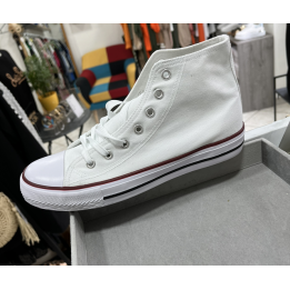 Basket montante blanche